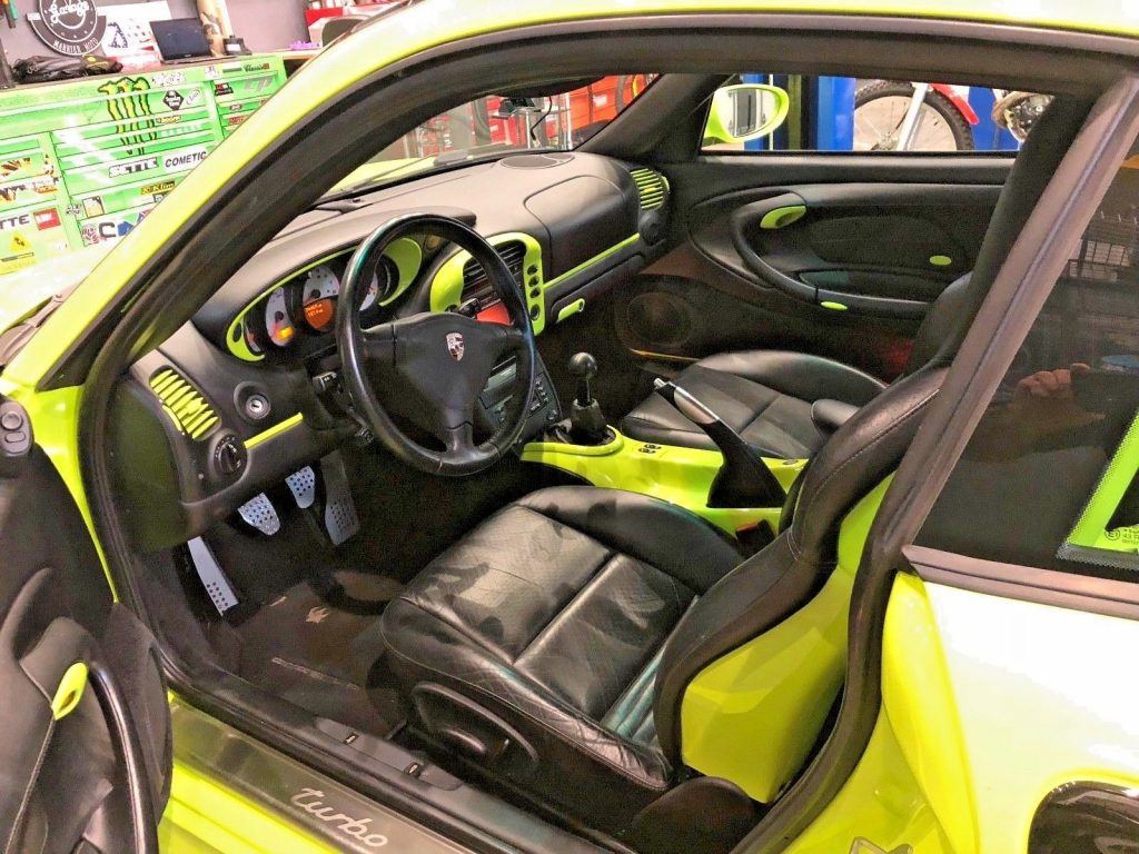 2002 Porsche 911 Turbo Acid Green