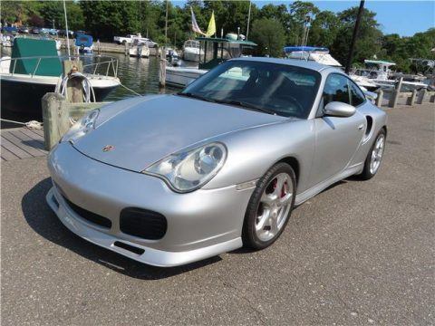 2001 Porsche 911 Turbo, Silver with 156,732 for sale